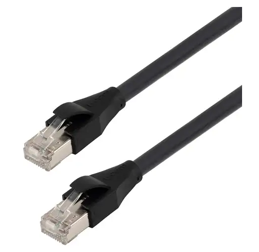 In what environment is shielded network cable more suitable for use?